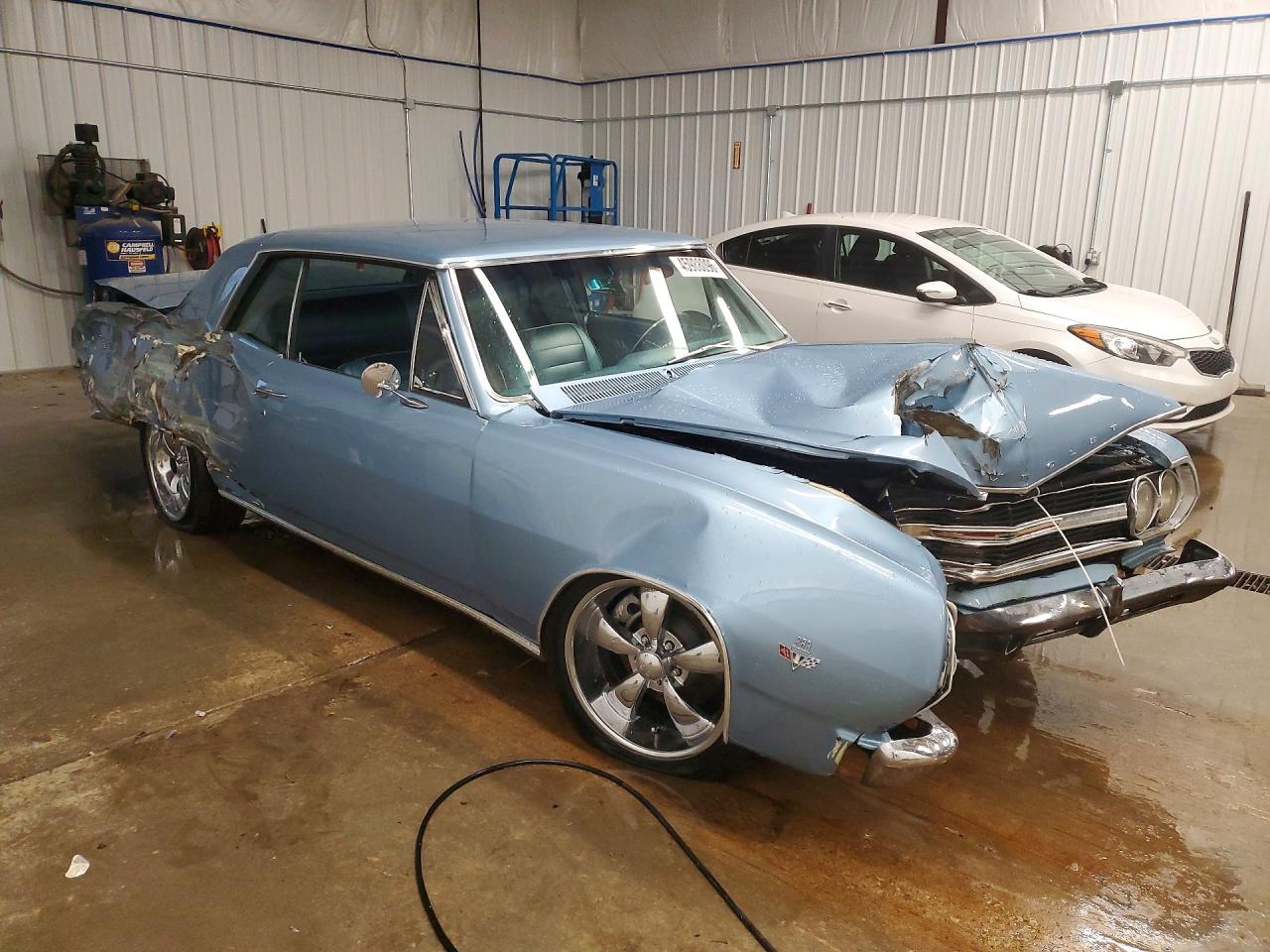 1965 Chevrolet Malibu Blue vin: 138375K155335