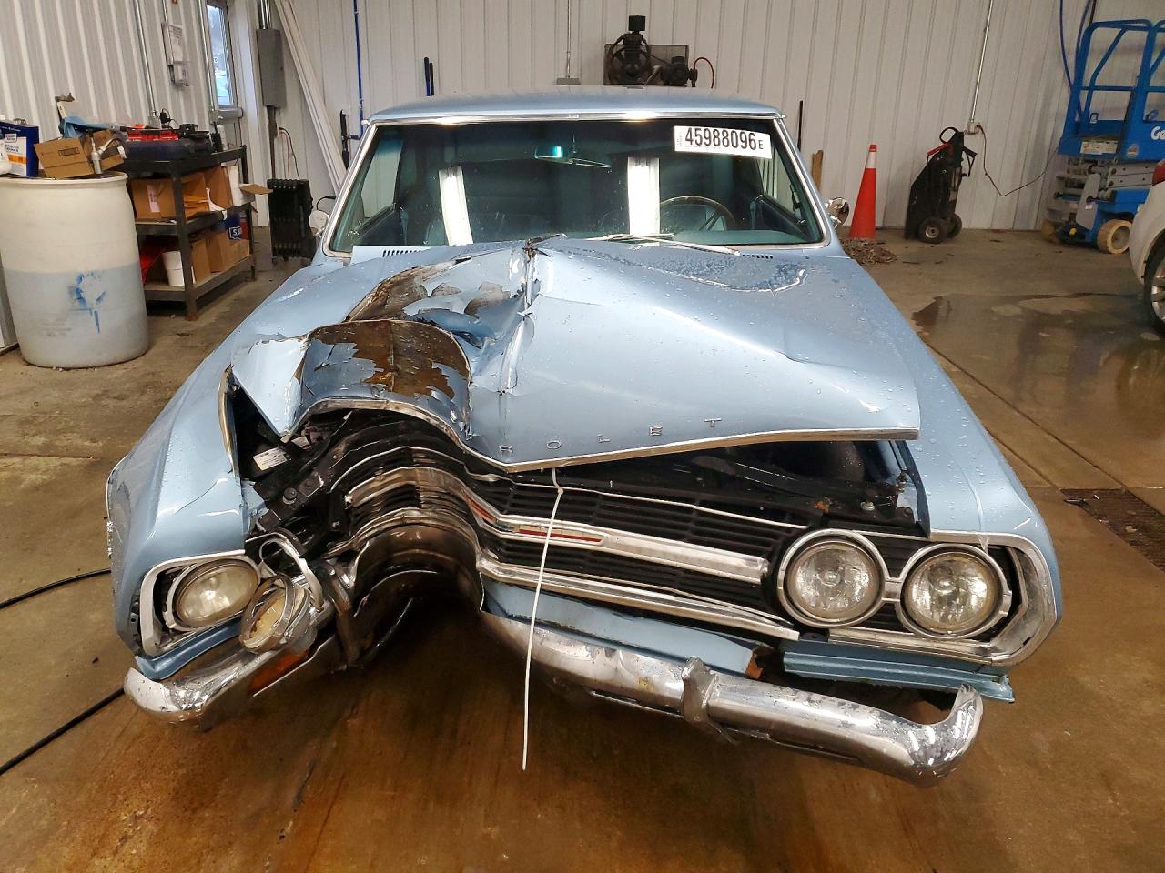 1965 Chevrolet Malibu Blue vin: 138375K155335