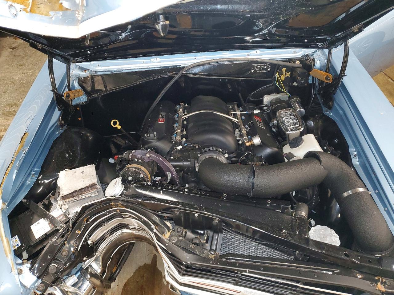 1965 Chevrolet Malibu Blue vin: 138375K155335