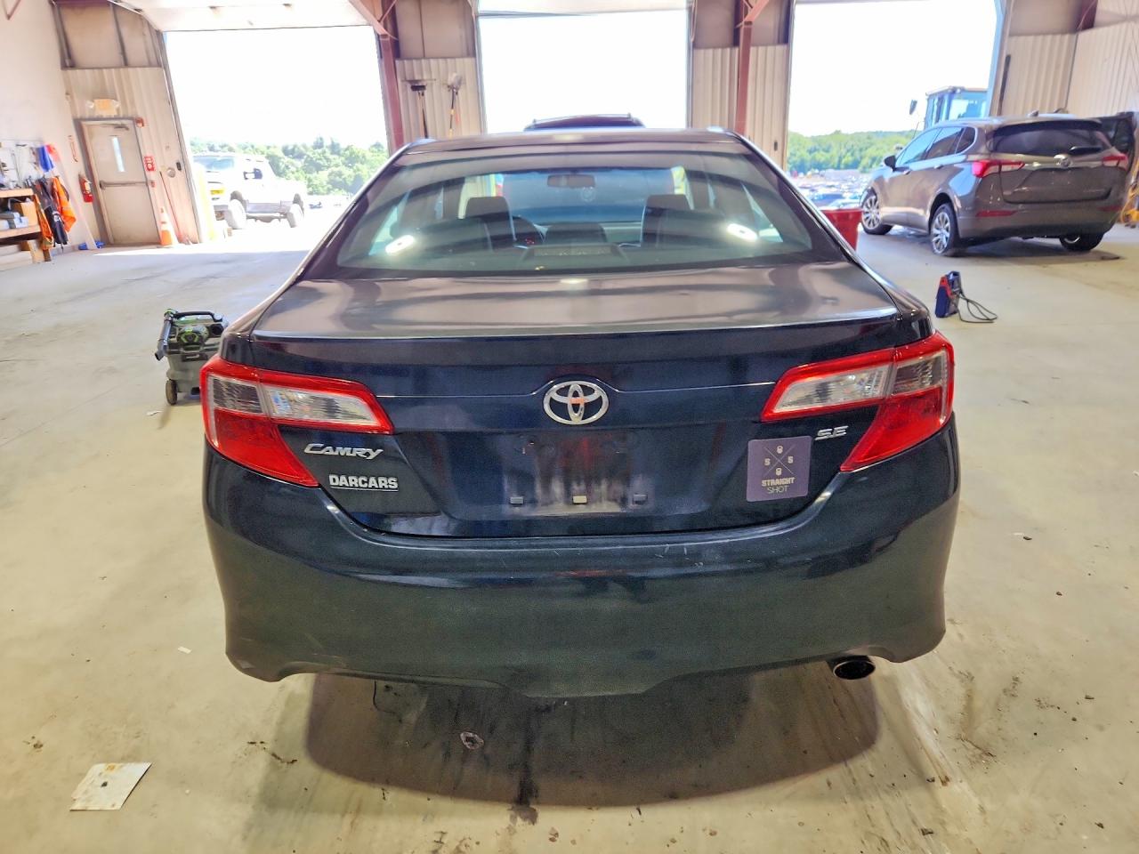 2012 Toyota Camry Se Черный vin: 4T1BF1FK7CU571306