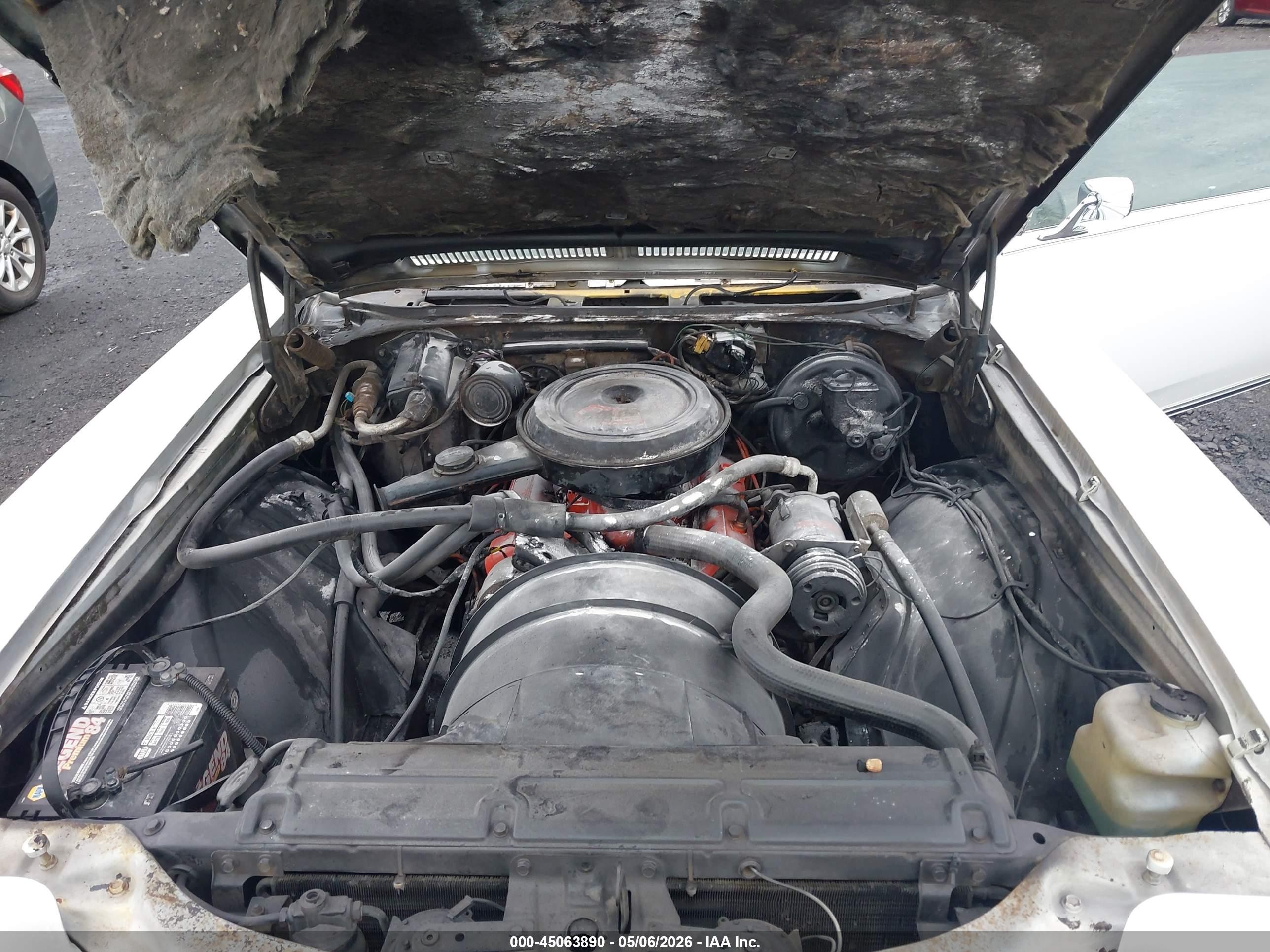 1970 Chevrolet Monte Carlo   Белый vin: 138570B101433    