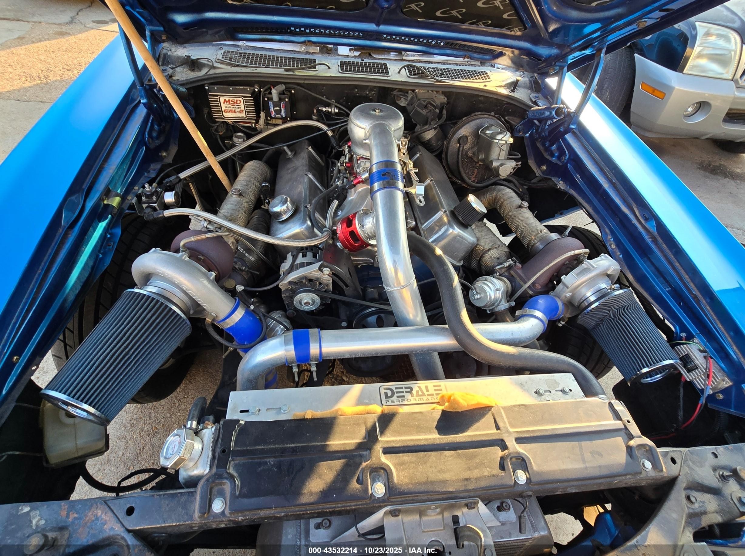 1970 Chevrolet Monte Carlo   Синий vin: 138570F129083    