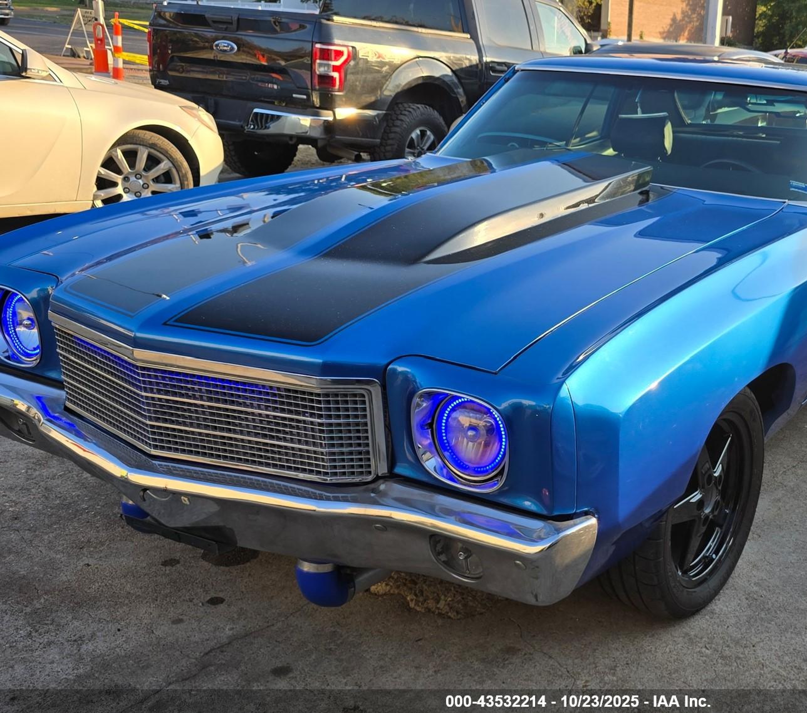 1970 Chevrolet Monte Carlo   Синий vin: 138570F129083    