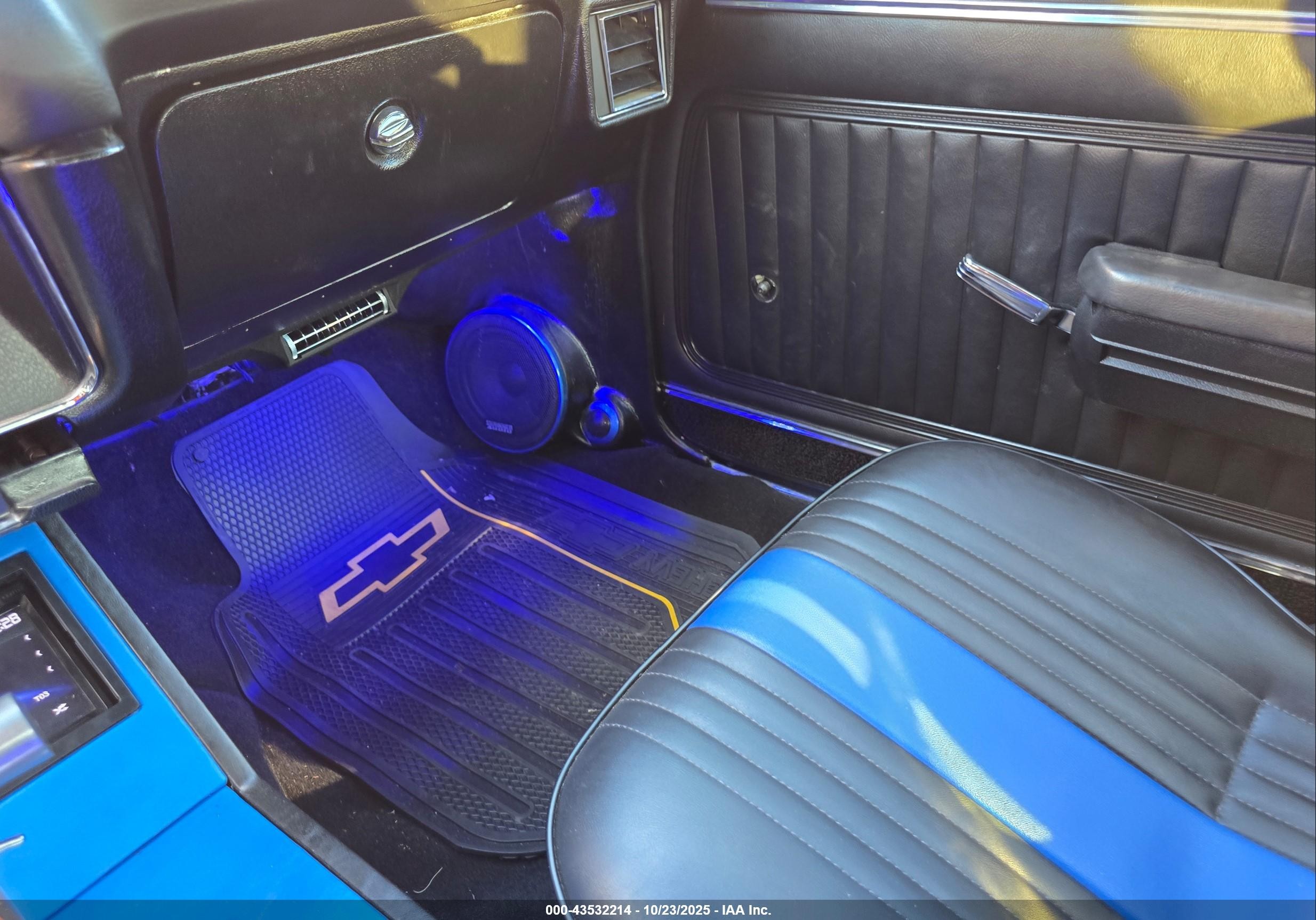 1970 Chevrolet Monte Carlo   Синий vin: 138570F129083    