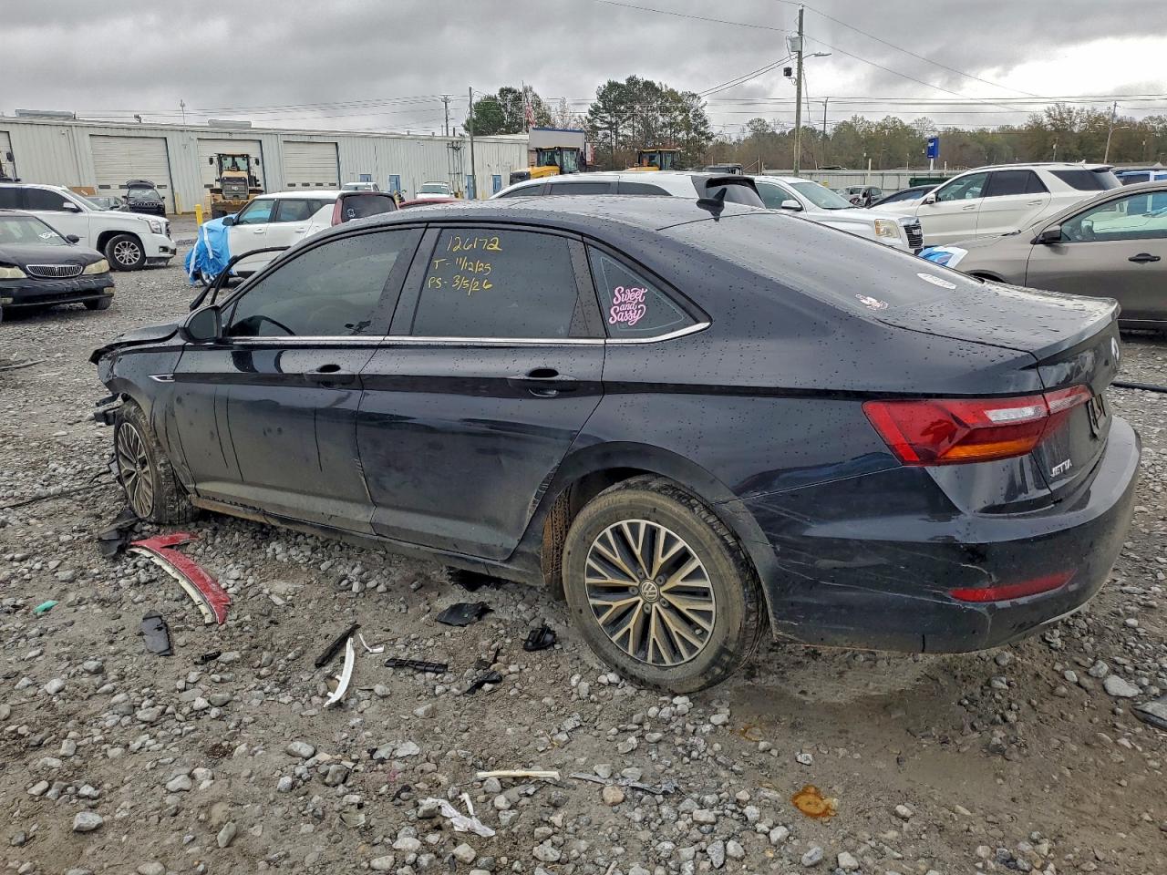 2019 Volkswagen Jetta Sel Black vin: 3VWE57BU9KM101471