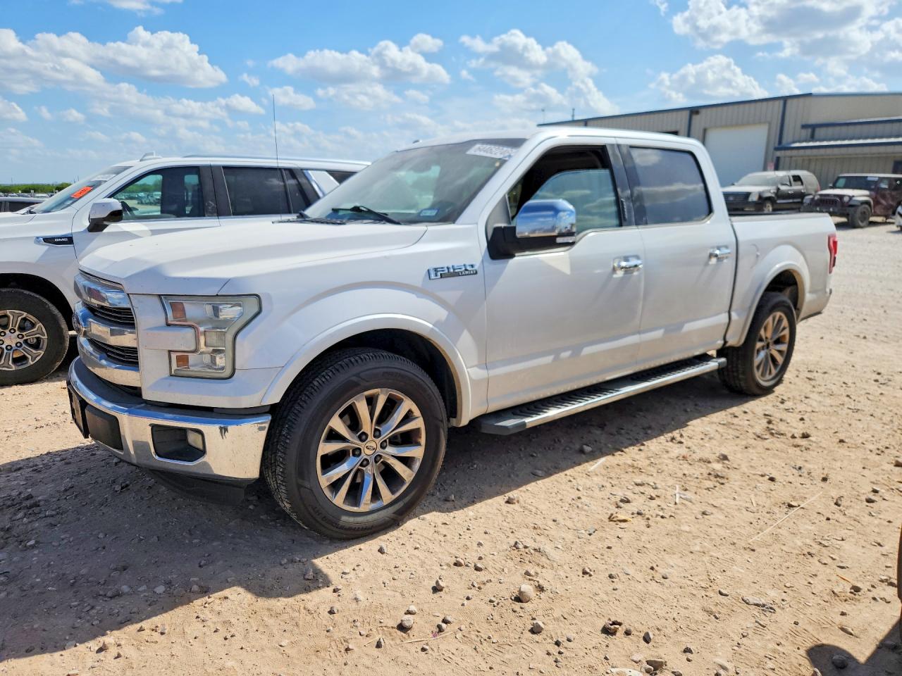 2015 Ford F150 Supercrew White vin: 1FTEW1CF7FKE36772