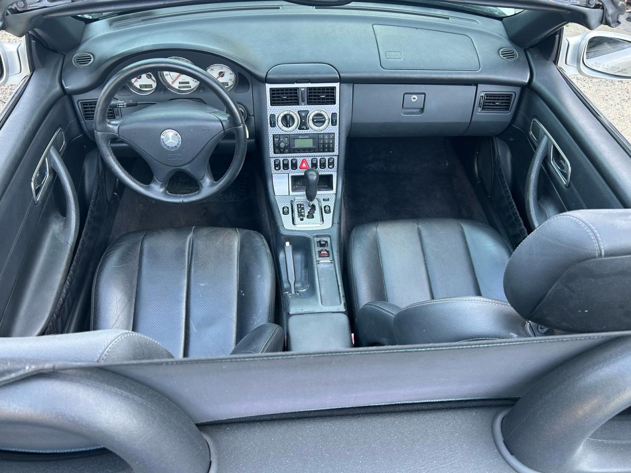 2001 Mercedes-benz Slk 230 Kompressor Gray vin: WDBKK49F31F234132