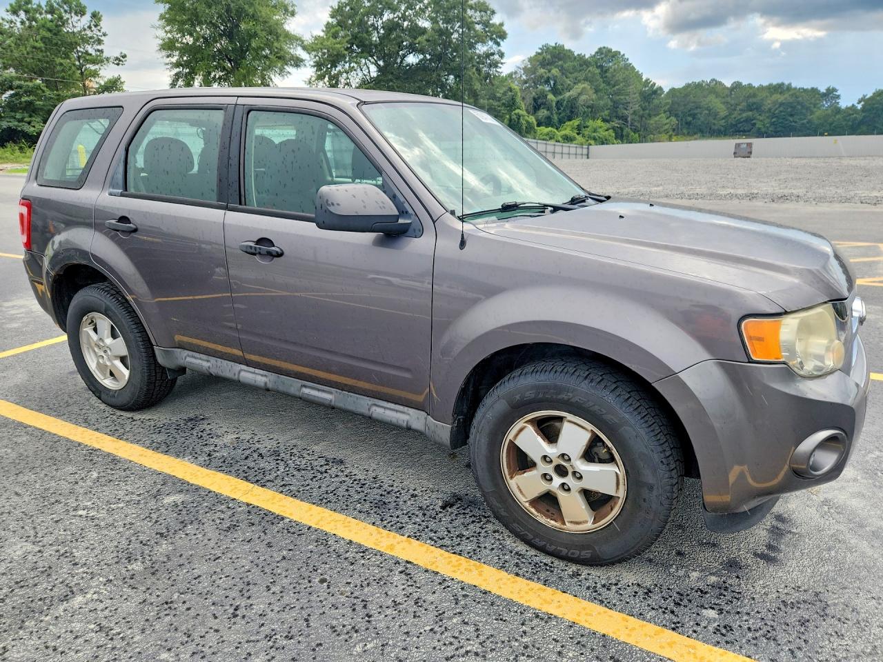 2011 Ford Escape Xls Серый vin: 1FMCU9C7XBKA32035