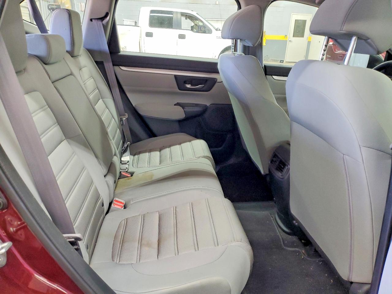 2017 Honda Cr-v Lx Burgundy vin: 2HKRW6H35HH224287
