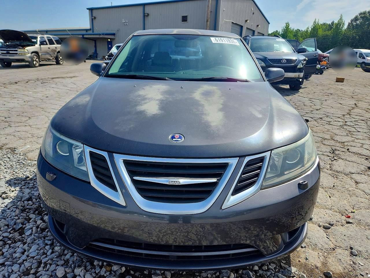 2010 Saab 9-3 2.0t Gray vin: YS3FA4CYXA1610797