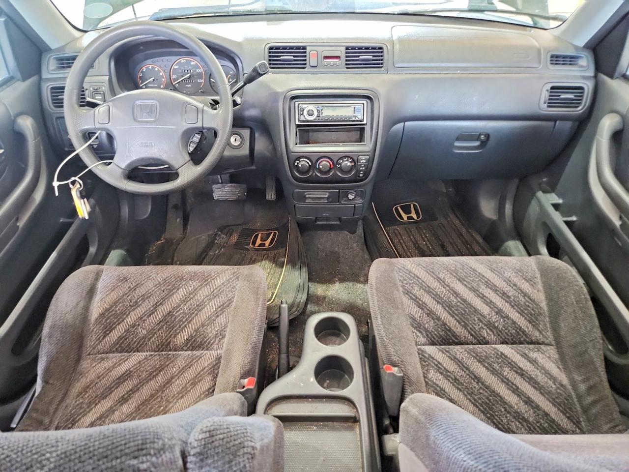 2001 Honda Cr-v Lx Green vin: JHLRD18411S019240