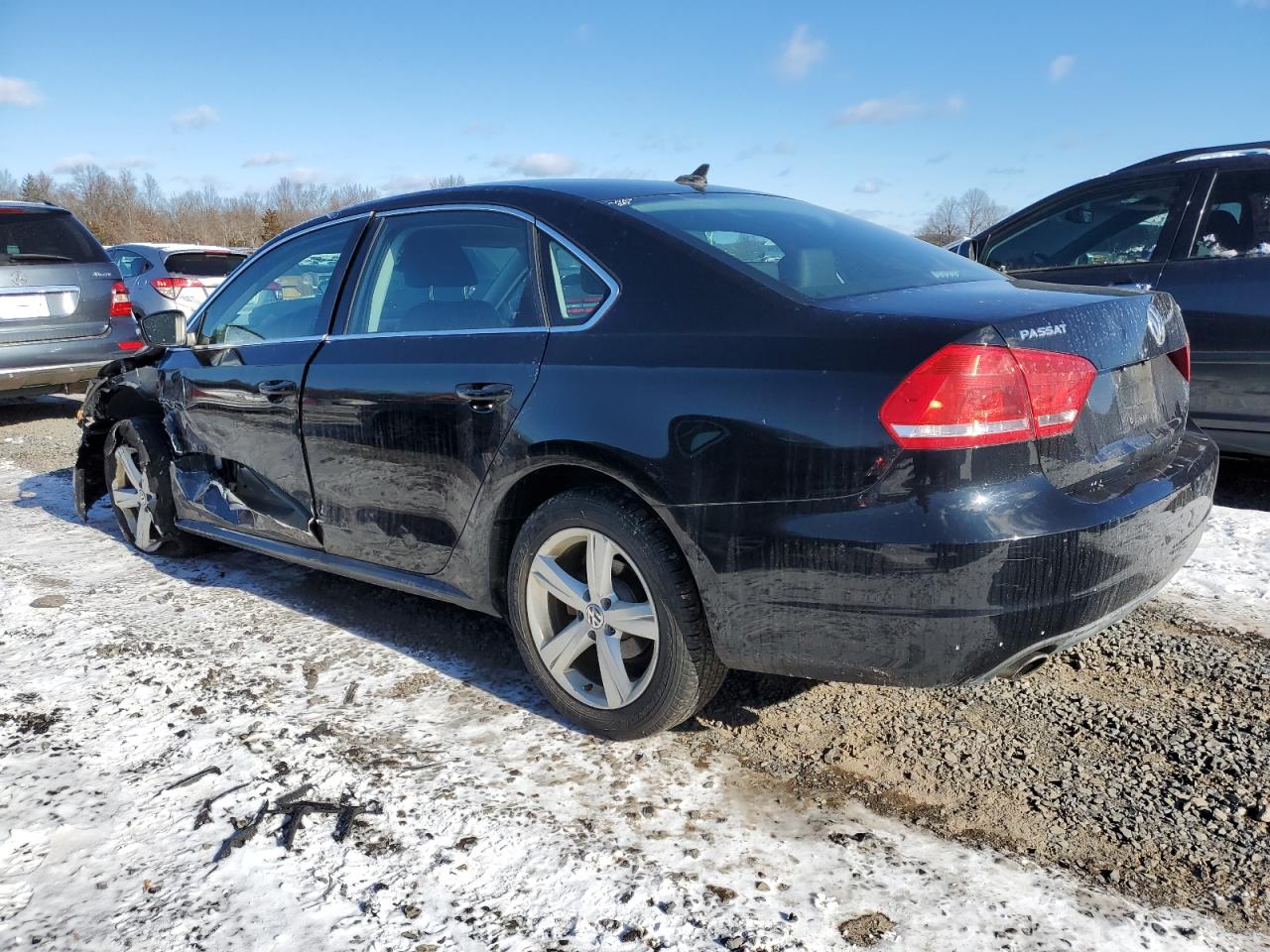 2014 Volkswagen Passat Se Black vin: 1VWBT7A32EC100167