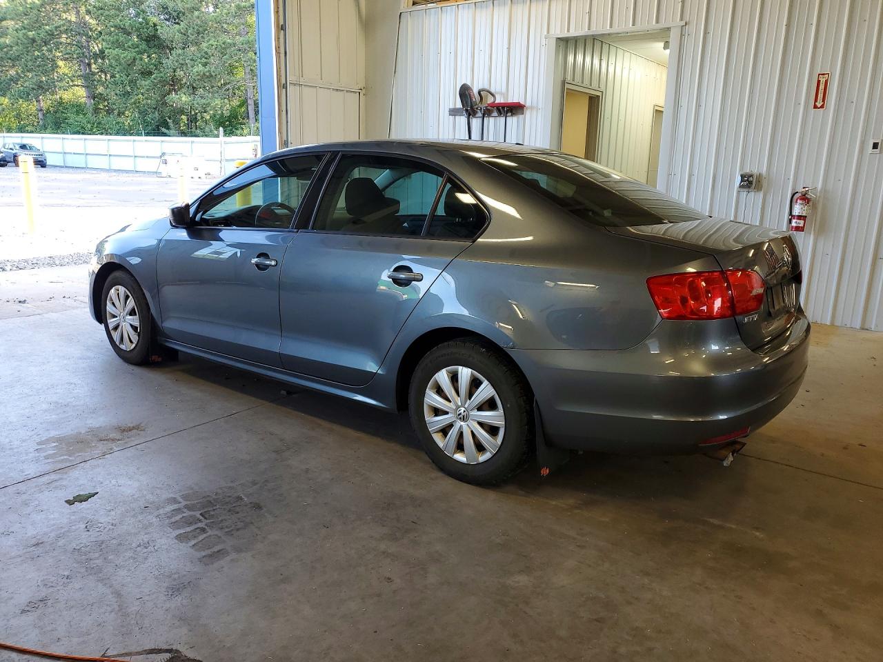 2013 Volkswagen Jetta Base Gray vin: 3VW2K7AJ7DM401757