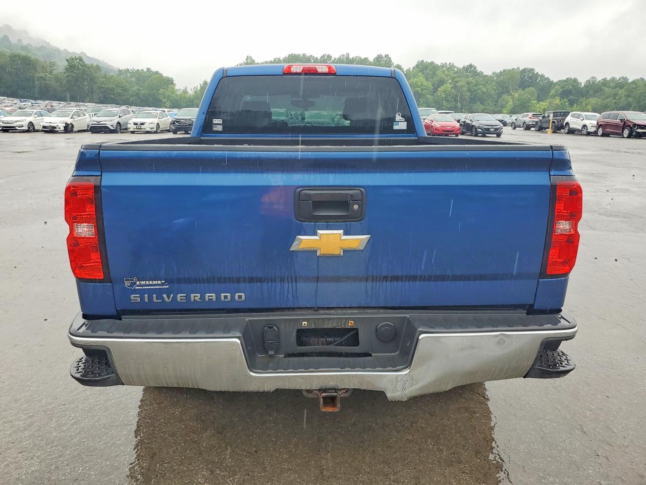 2015 Chevrolet Silverado K1500 Blue vin: 1GCVKPECXFZ273981