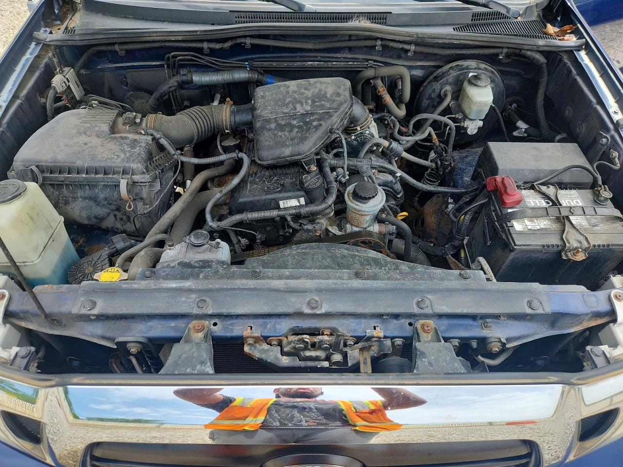 2008 Toyota Tacoma Access Cab Синий vin: 5TETX22N28Z530446