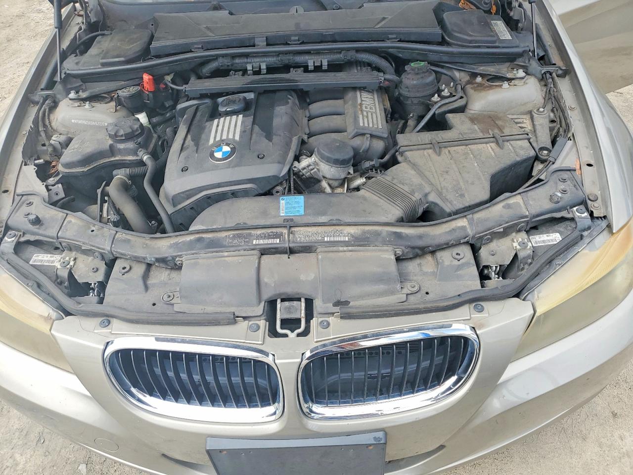2011 Bmw 328 I Sulev Gray vin: WBAPH5C56BA443226