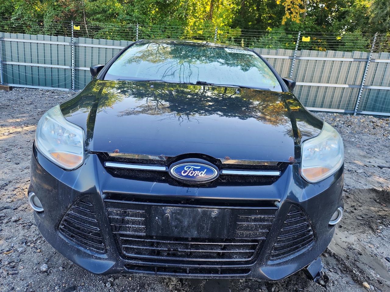 2012 Ford Focus Se Black vin: 1FAHP3F2XCL213135
