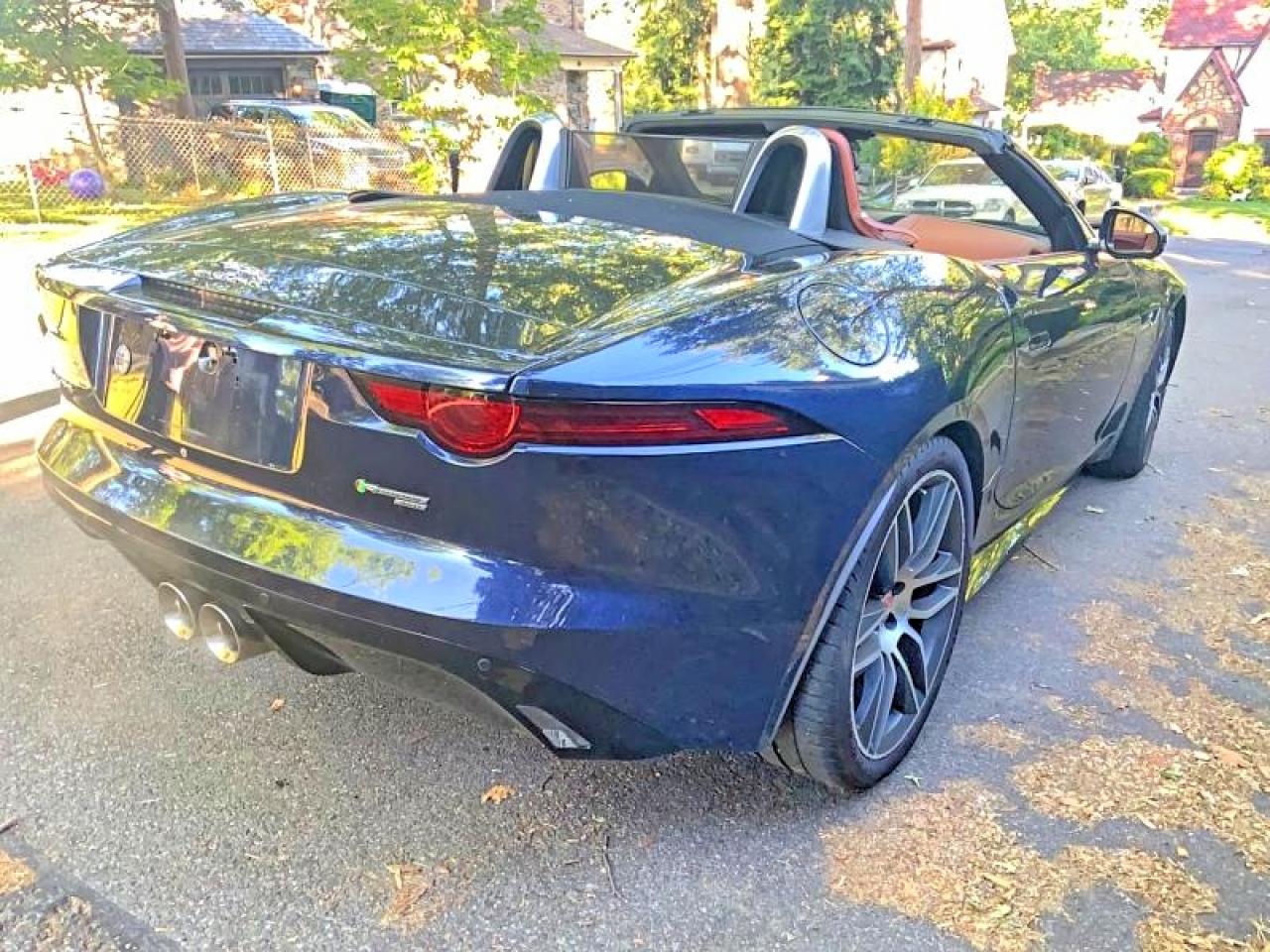 2018 Jaguar F-type R Dynamic Blue vin: SAJD85FVXJCK49031