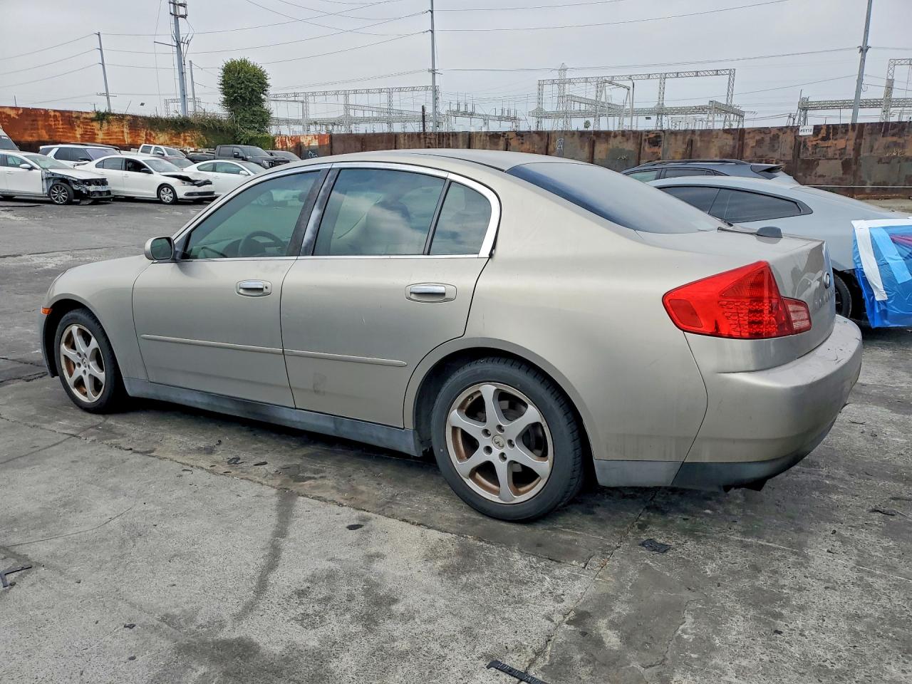 2004 Infiniti G35 Base Серый vin: JNKCV51E94M108118