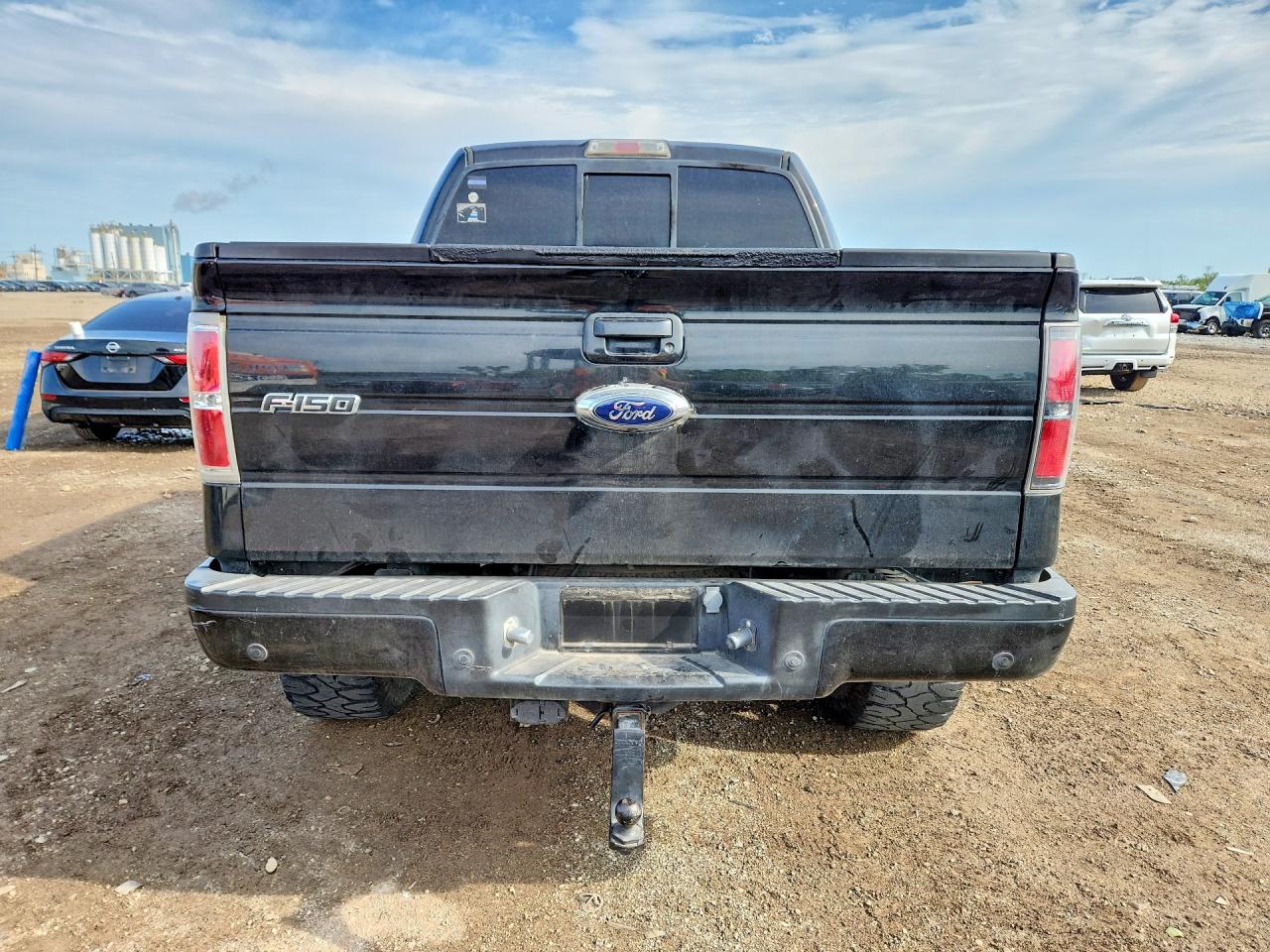 2012 Ford F150 Supercrew Black vin: 1FTFW1ET8CKE29400