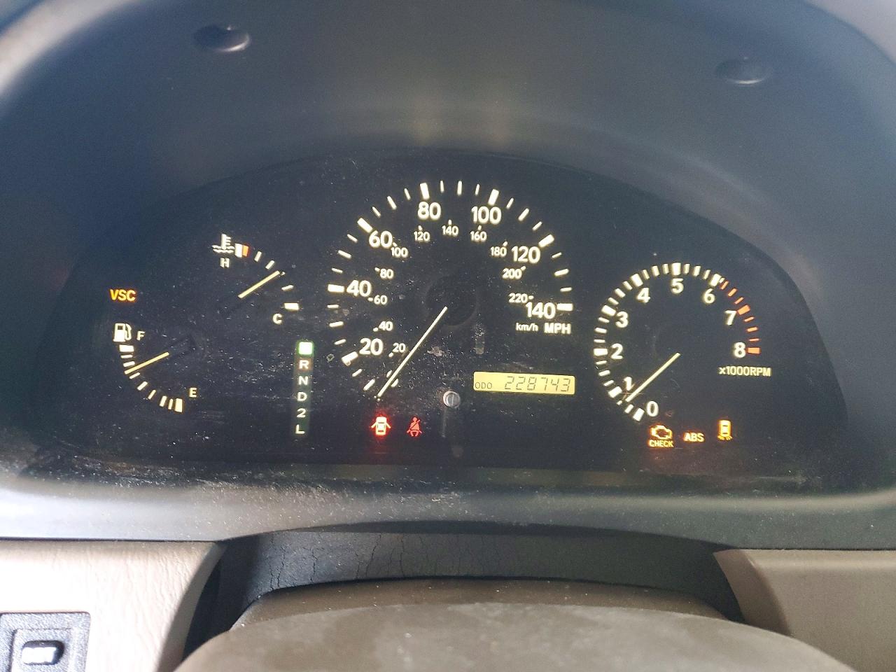 2001 Lexus Rx 300 Base Черный vin: JTJHF10U210166304