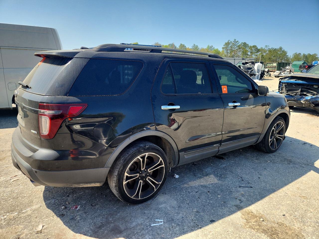 2014 Ford Explorer Sport Черный vin: 1FM5K8GT4EGB41081
