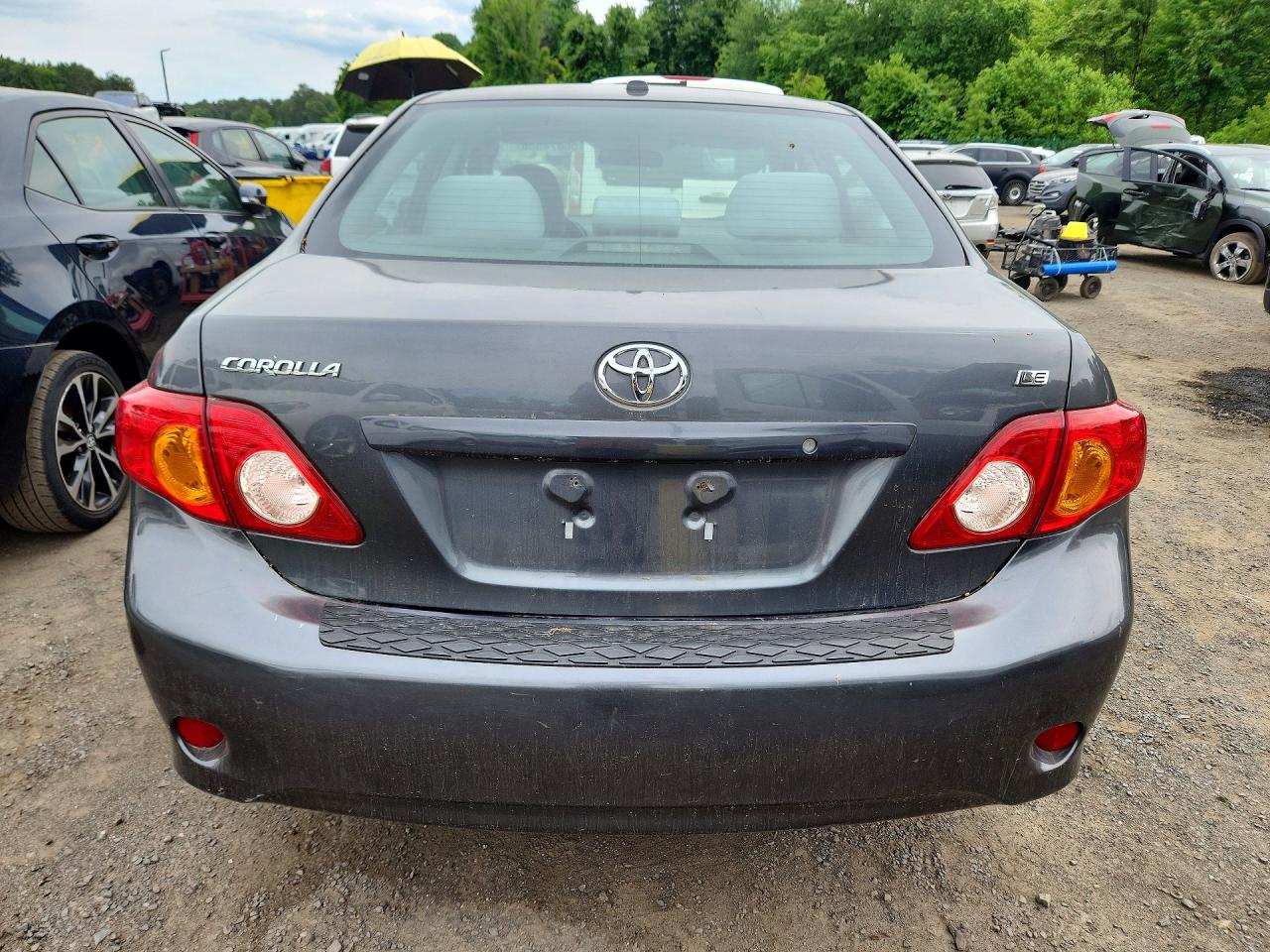 2010 Toyota Corolla Le Gray vin: 2T1BU4EE0AC517492