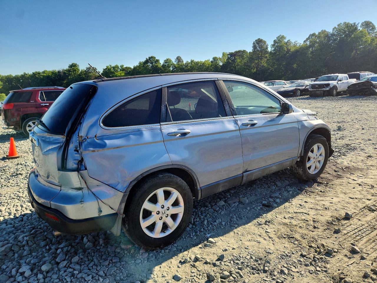 2009 Honda Cr-v Exl Silver vin: 5J6RE38729L001927