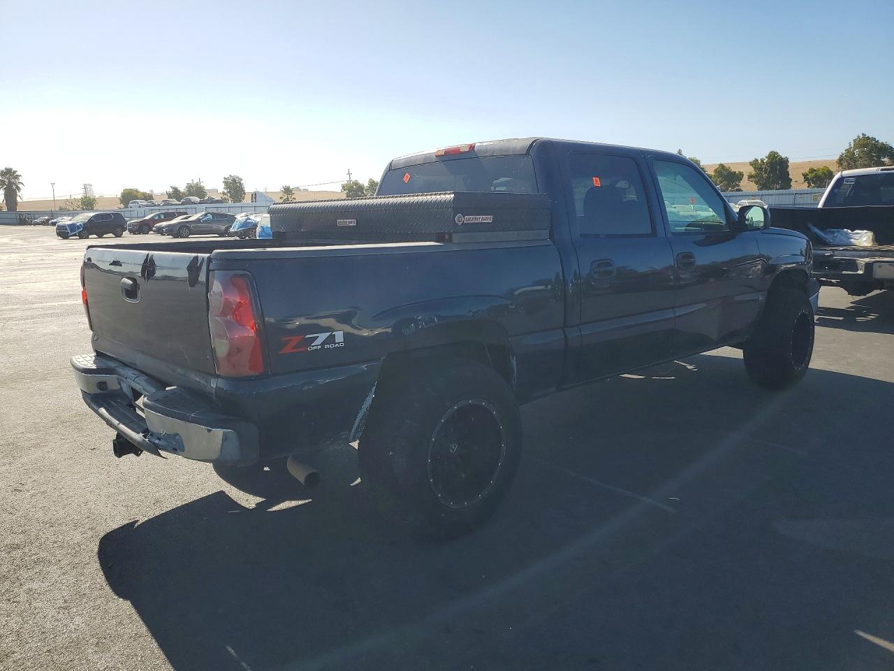 2005 Chevrolet Silverado K1500 Blue vin: 2GCEK13T851291094