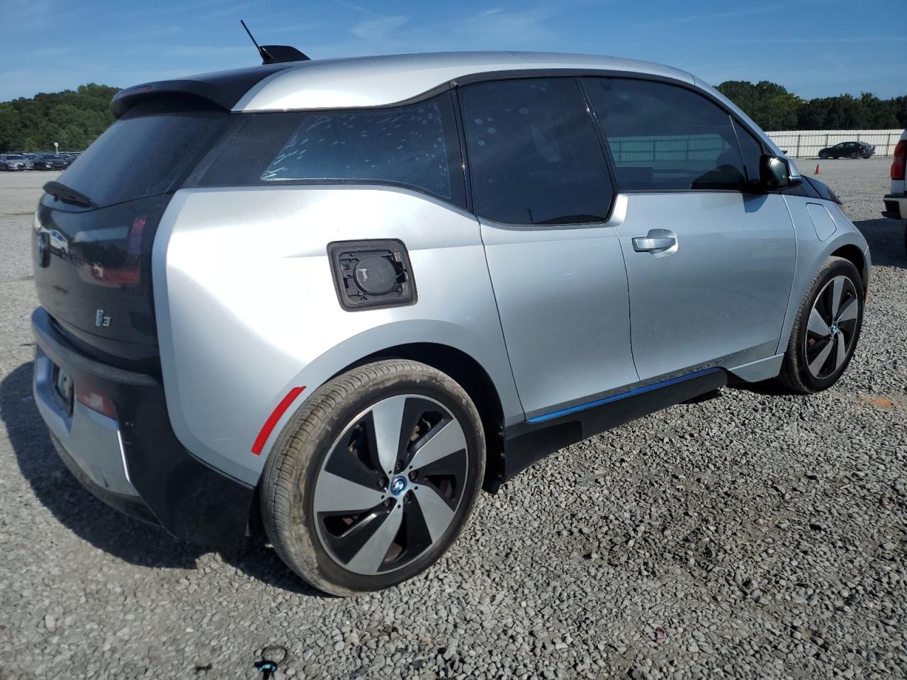 2014 Bmw I3 Rex Silver vin: WBY1Z4C54EV277736