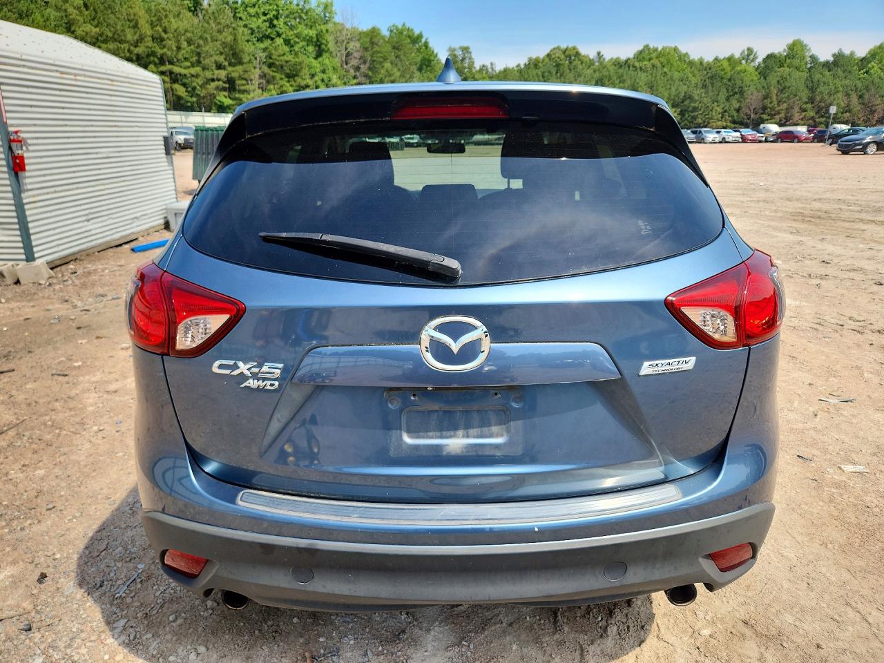 2014 Mazda Cx-5 Touring Blue vin: JM3KE4CY5E0424808