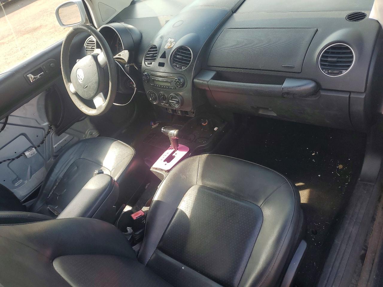 2008 Volkswagen New Beetle S Black vin: 3VWPW31C18M505168