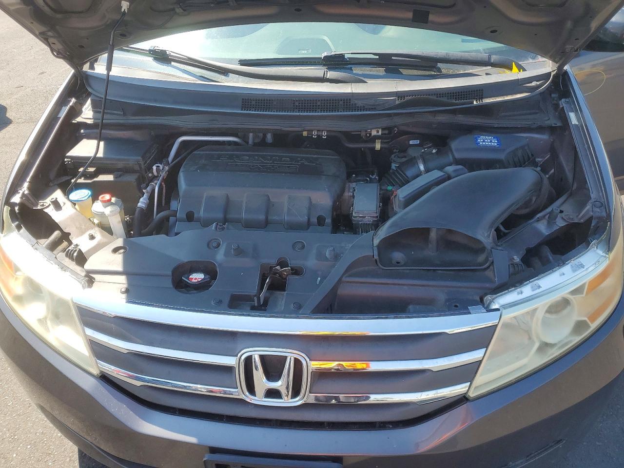 2012 Honda Odyssey Exl Gray vin: 5FNRL5H61CB128841