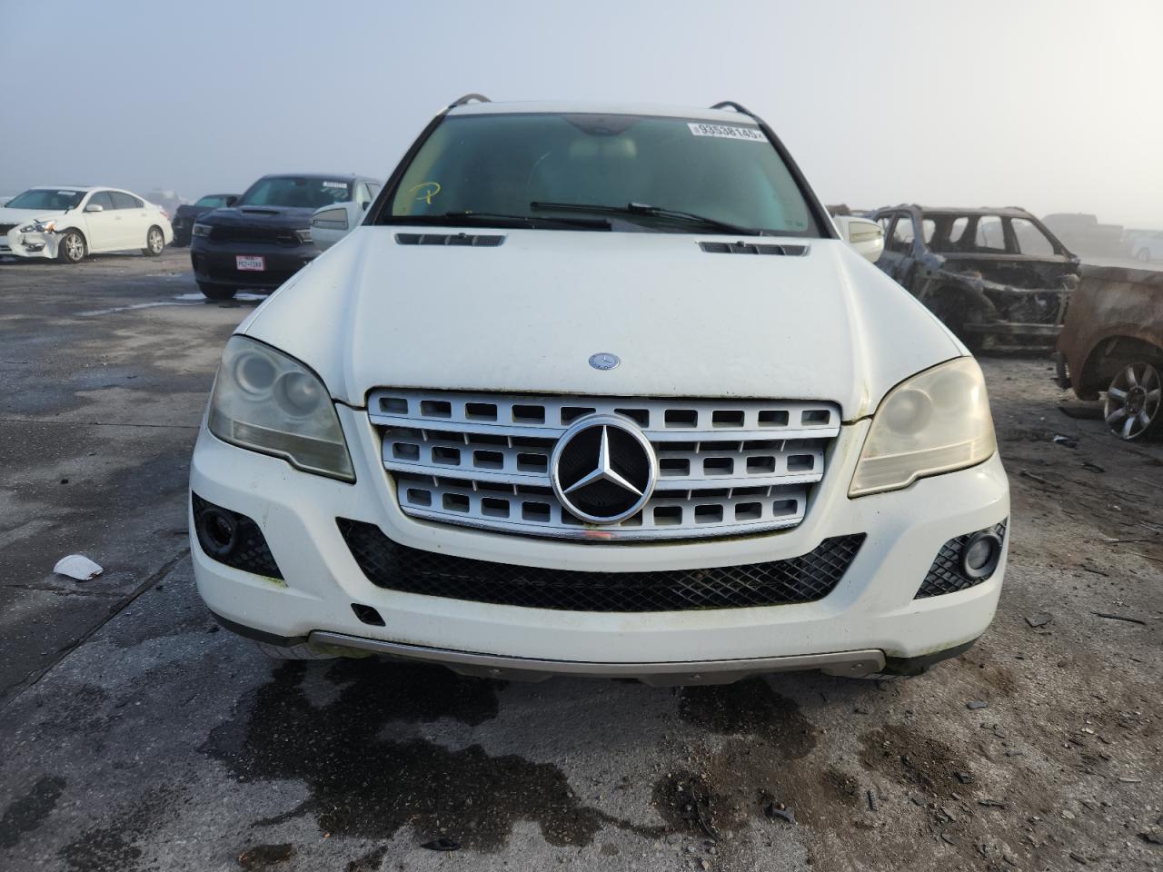 2010 Mercedes-benz Ml 350 White vin: 4JGBB5GB7AA541089