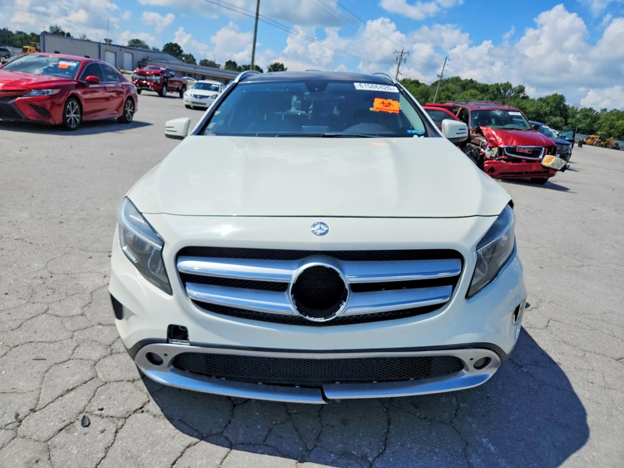 2015 Mercedes-benz Gla 250 4matic White vin: WDCTG4GB4FJ136653
