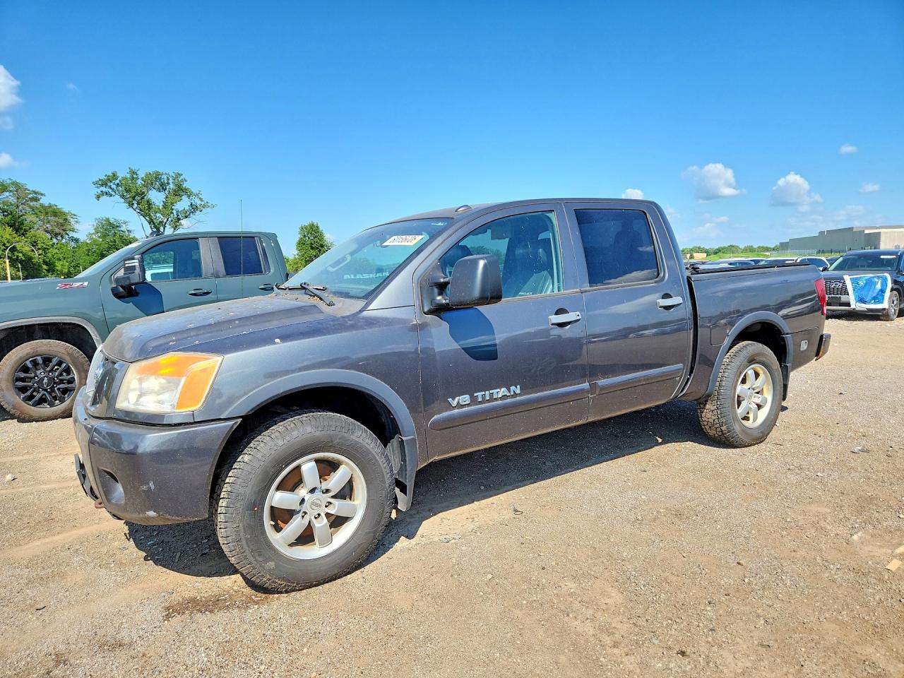 2012 Nissan Titan Sv Gray vin: 1N6AA0EC0CN304048