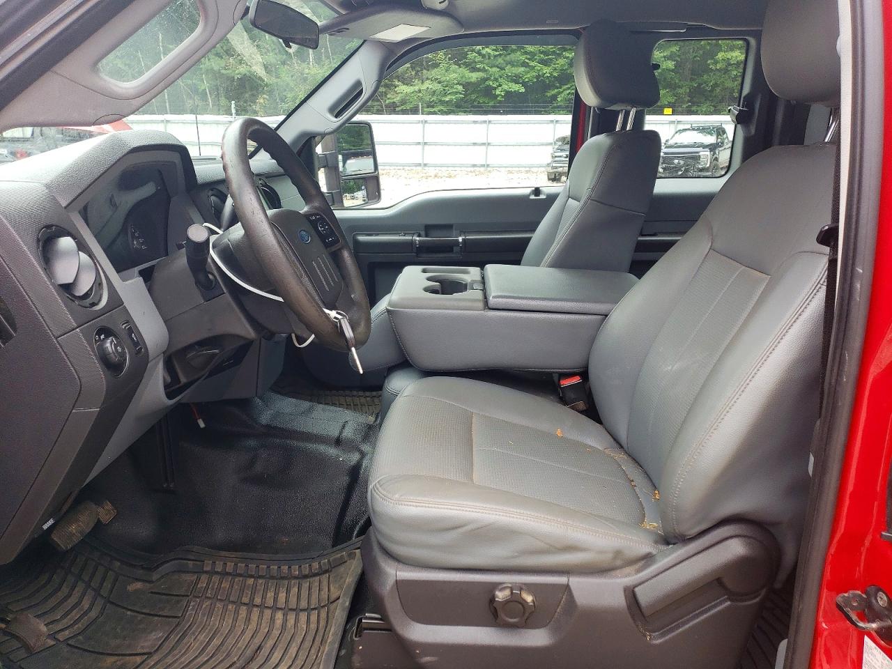 2015 Ford F350 Super Duty Red vin: 1FT8X3B6XFEA67251