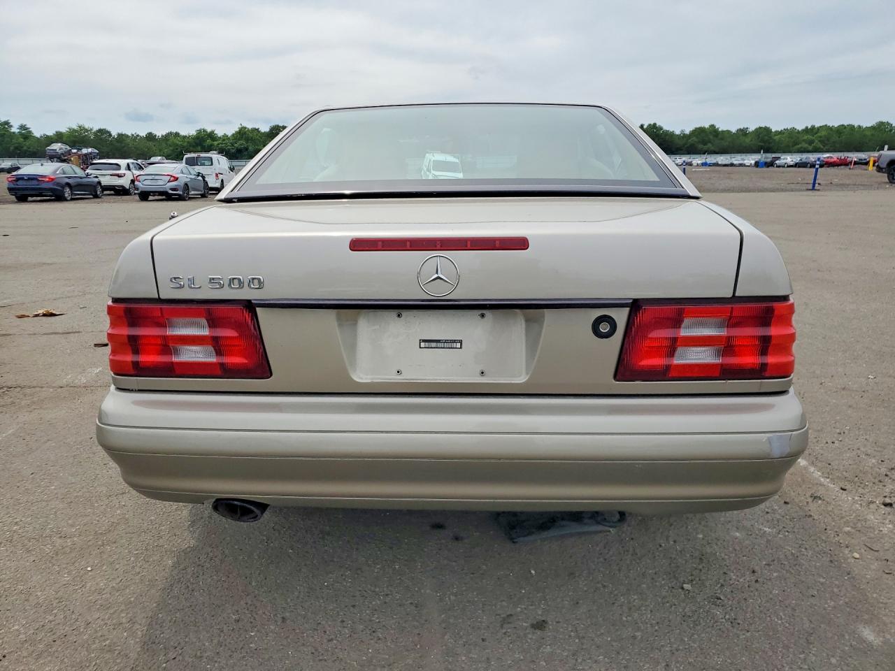 1999 Mercedes-benz Sl 500 Tan vin: WDBFA68F4XF183072