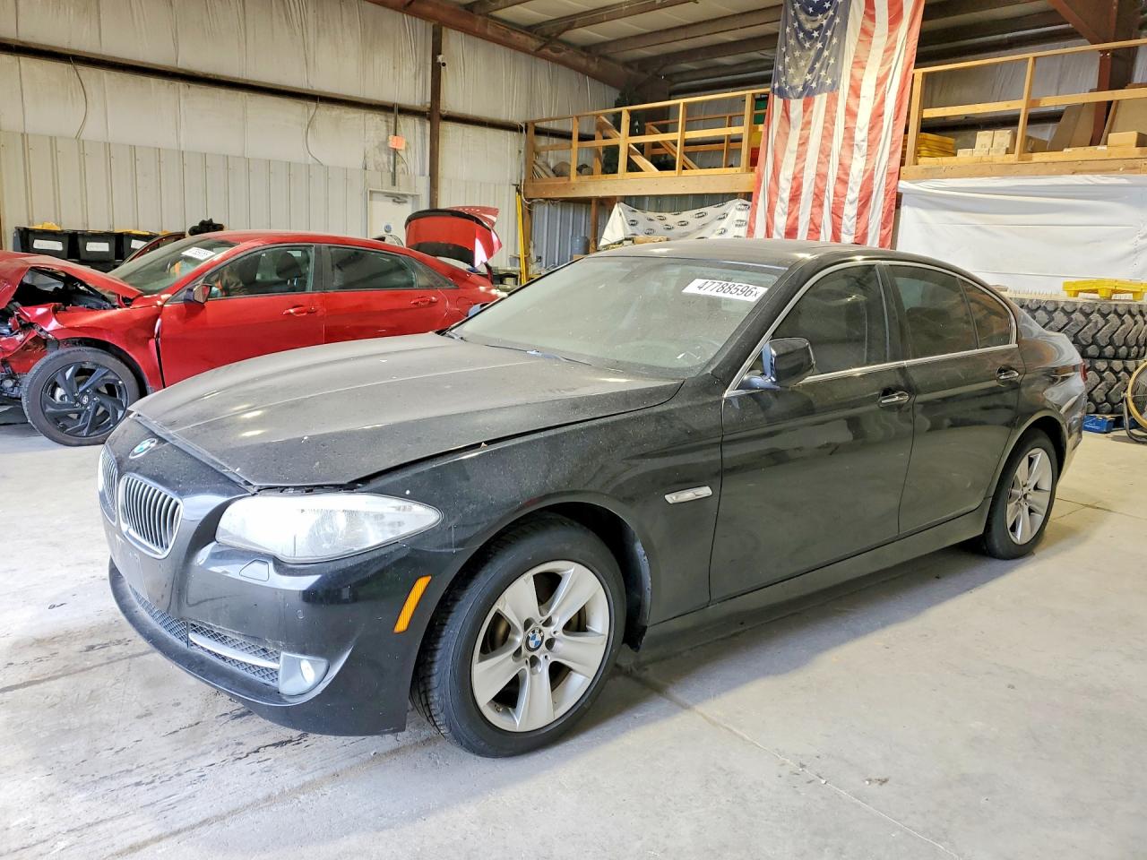 2013 Bmw 528 Xi Black vin: WBAXH5C56DD109201
