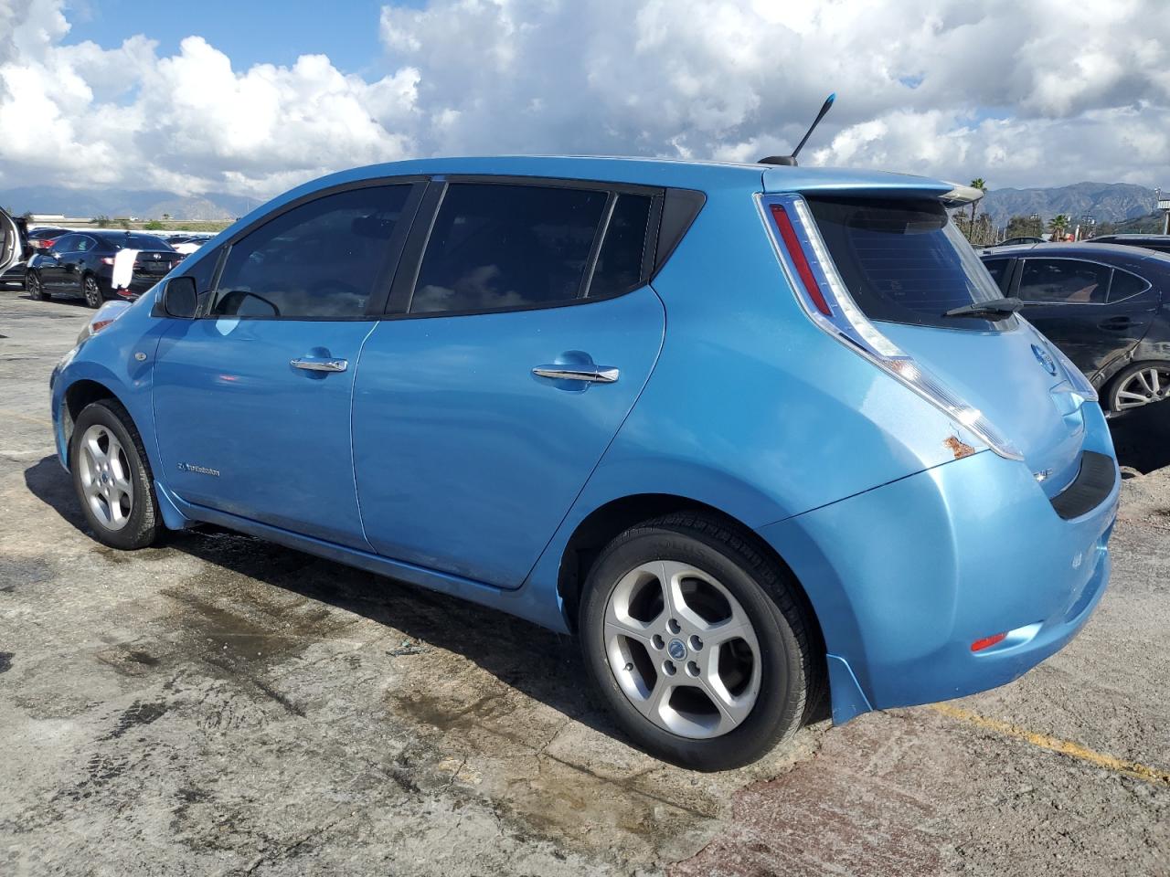 2011 Nissan Leaf Sv Синий vin: JN1AZ0CP5BT000888