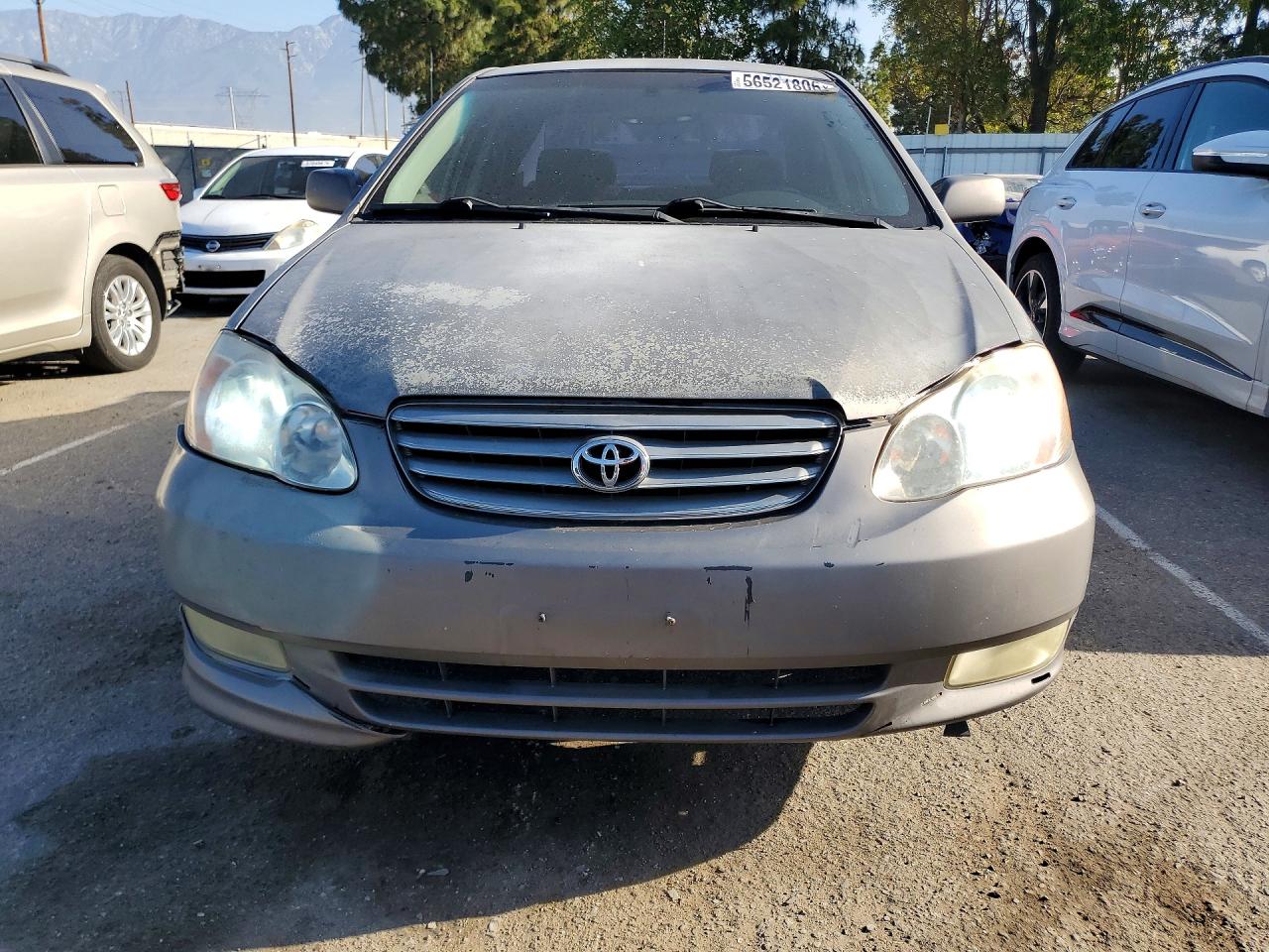 2003 Toyota Corolla S Gray vin: 1NXBR32E53Z159484