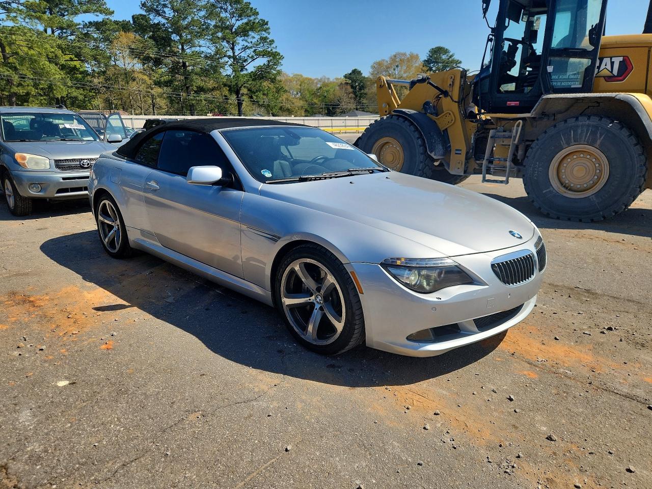 2008 Bmw 650 I Silver vin: WBAEB53598CX63971