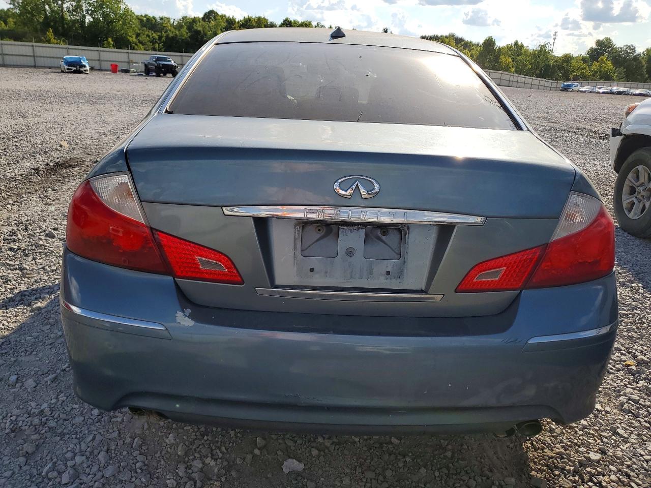 2008 Infiniti M35 Base Blue vin: JNKAY01E18M604165