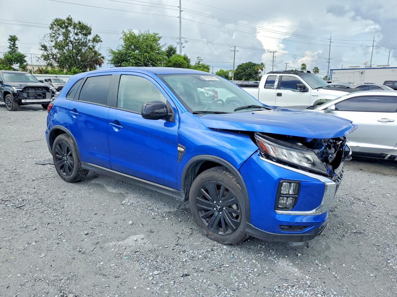 2026 Mitsubishi Outlander Sport S/se Синий vin: JA4ARUAU0TU009744