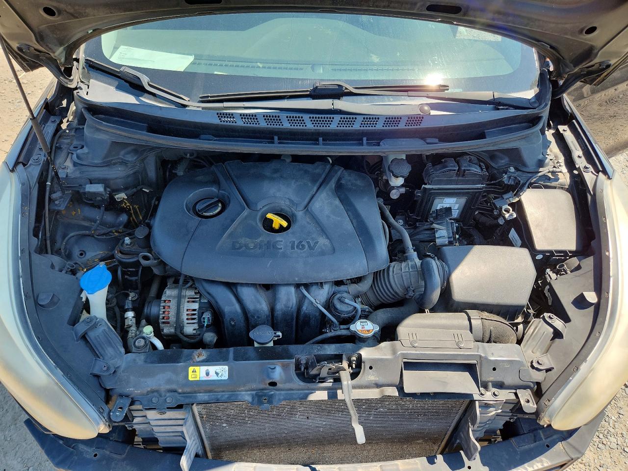 2014 Hyundai Elantra Se Black vin: 5NPDH4AE1EH471404