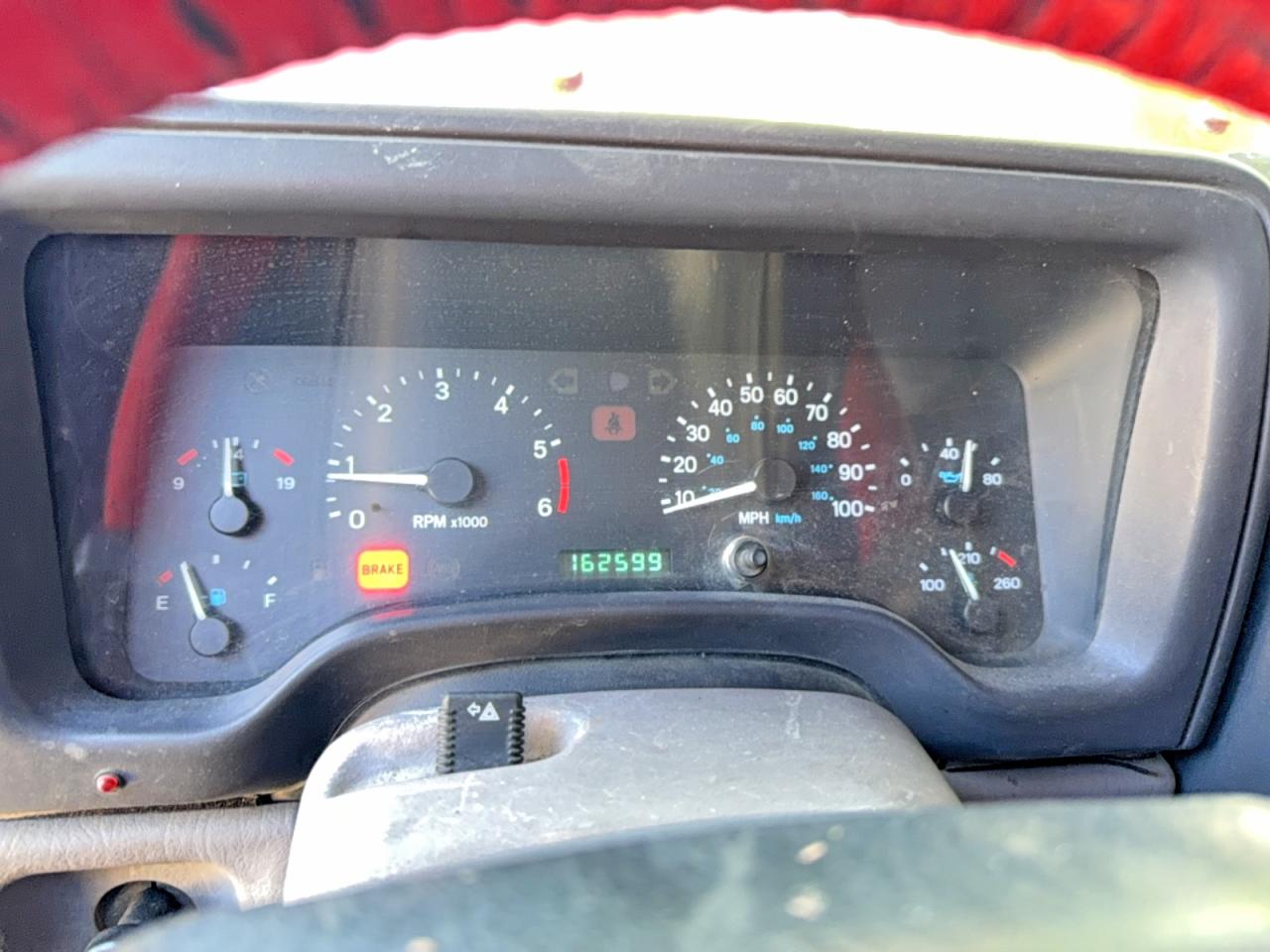 1998 Jeep Wrangler / Tj Sport Красный vin: 1J4FY19S4WP732185