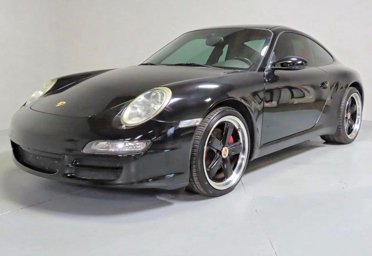 2008 Porsche 911 Carrera Black vin: WP0AA299X8S710926
