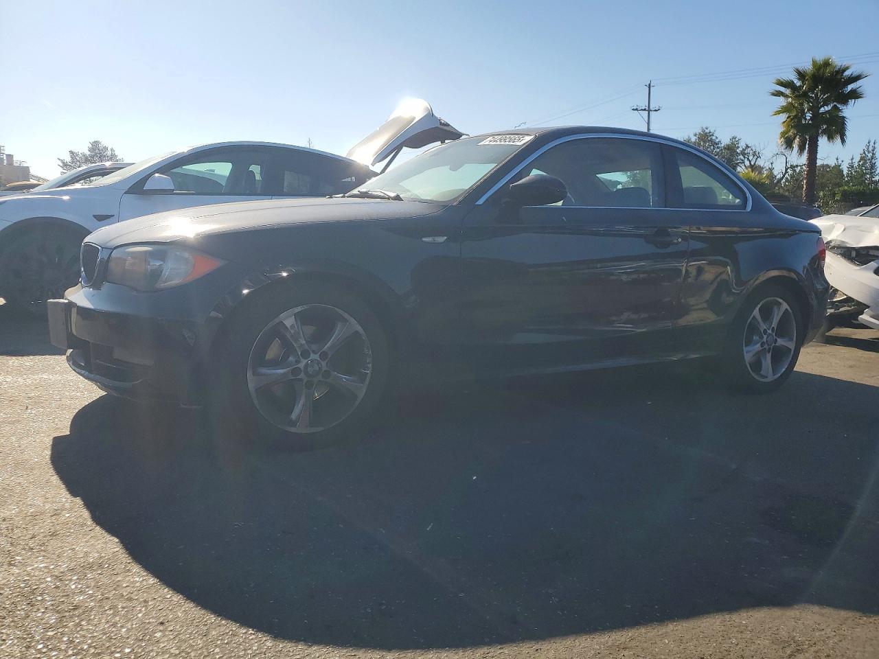 2009 Bmw 128 I Black vin: WBAUP93509VF48783