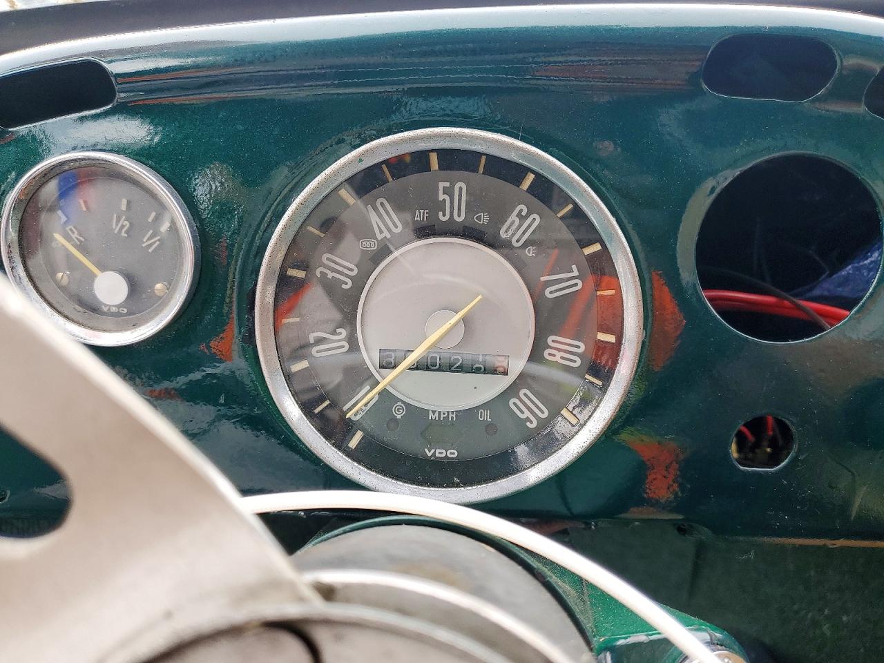 1970 Volkswagen Karmann Ghia Green vin: 140210378