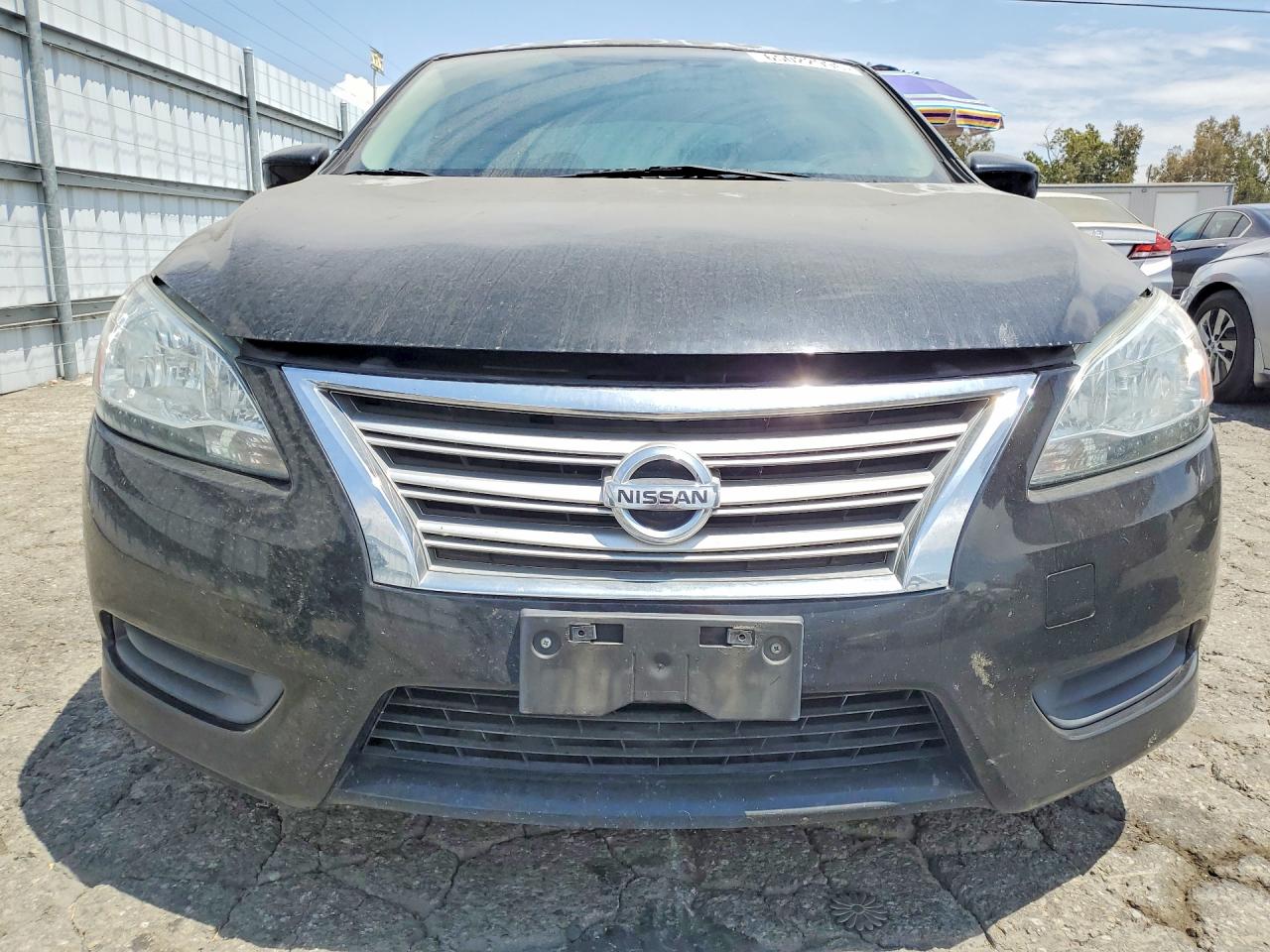 2015 Nissan Sentra S Black vin: 3N1AB7AP0FY288980